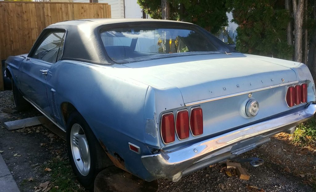 Brian Hayak Leslie Reid 1969 Mustang Coupe
